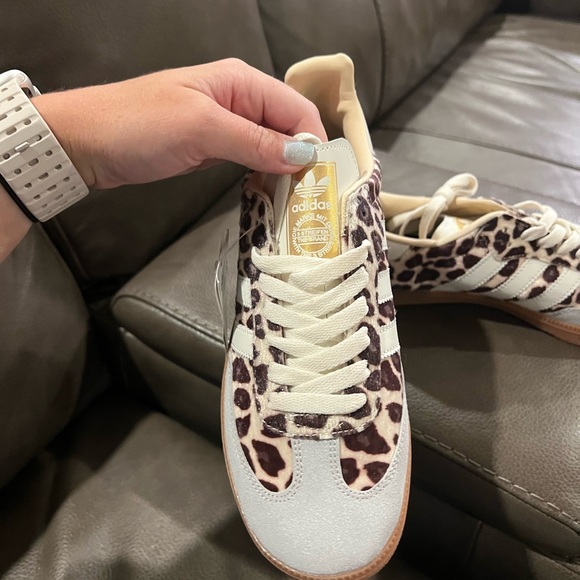 adidas Leopard Print Women's Sneakers - Picture 2 of 5